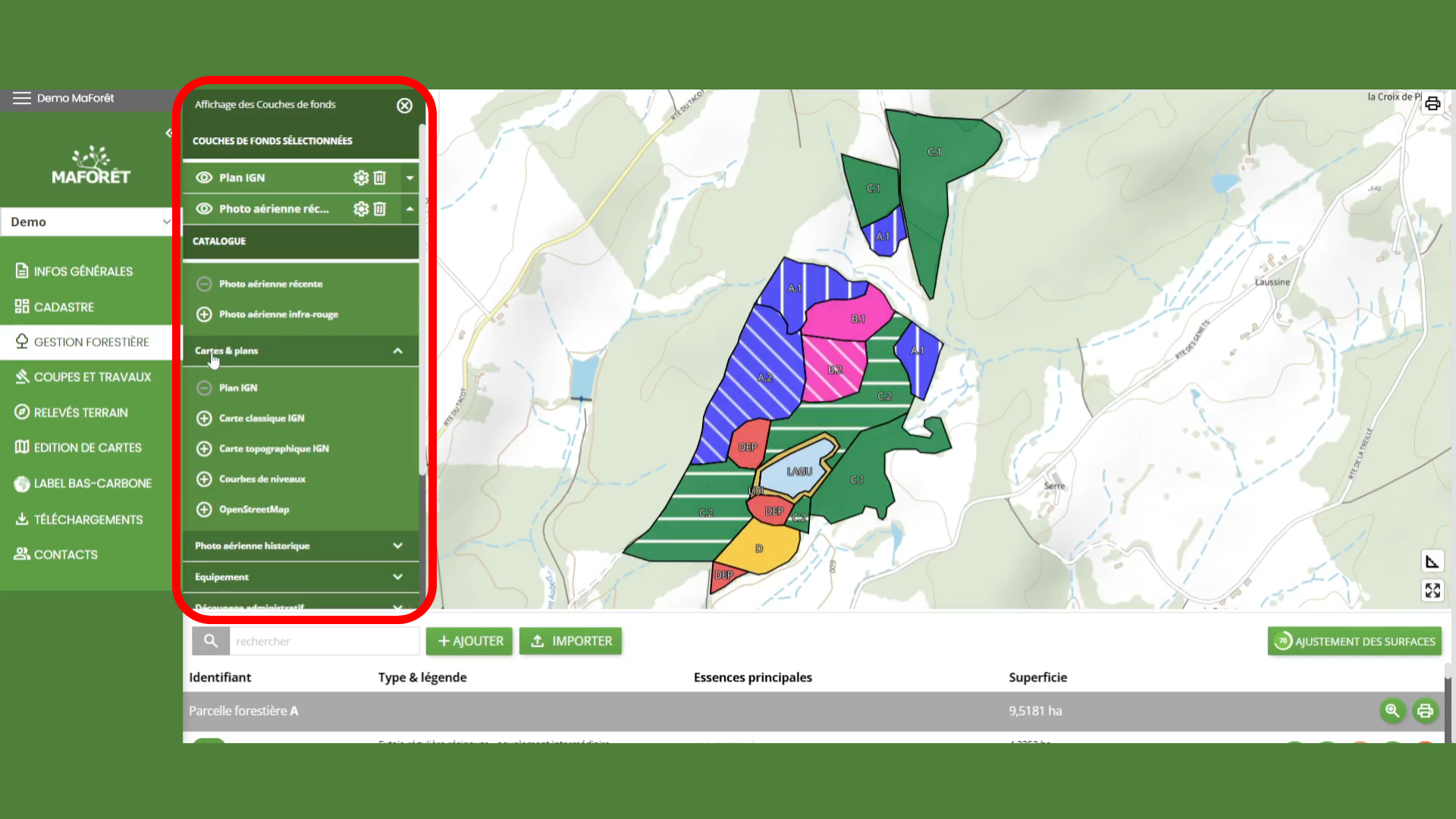 Présentation complète de l’outil cartographique